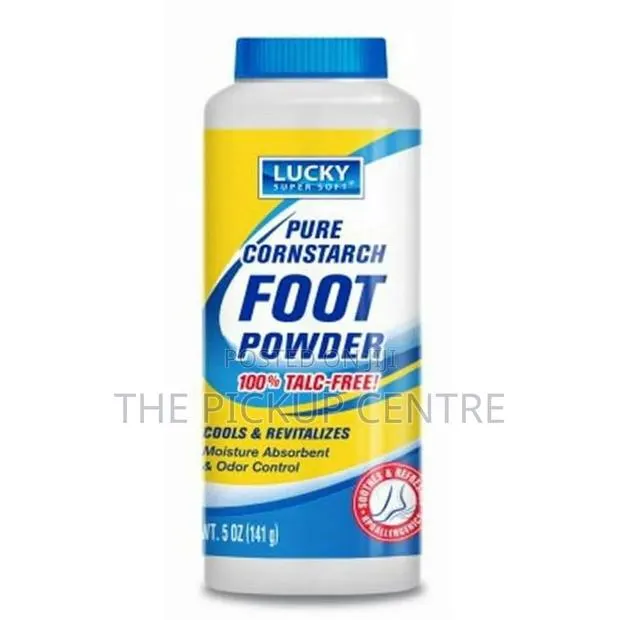Lucky Super Soft Cornstarch Based Foot Powder 142g · Photo 1