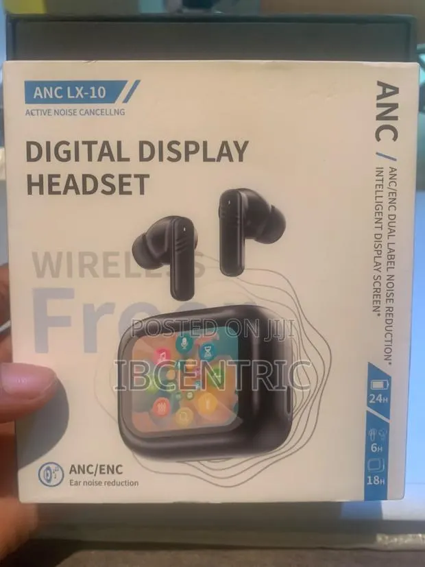Digital Display Touch Headset