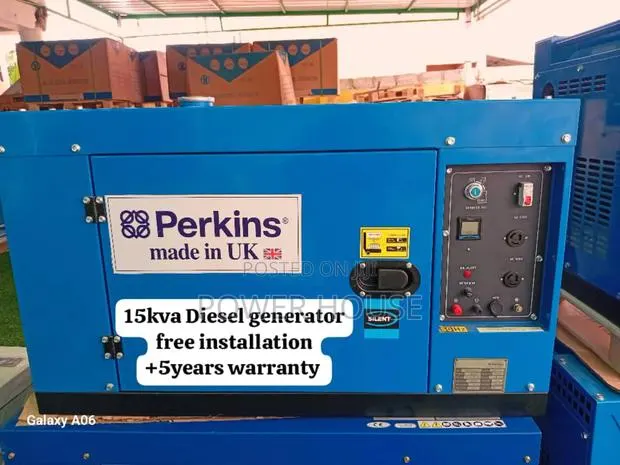 Power Mite Perkins Diesel Generator 15kva Silent · Photo 1