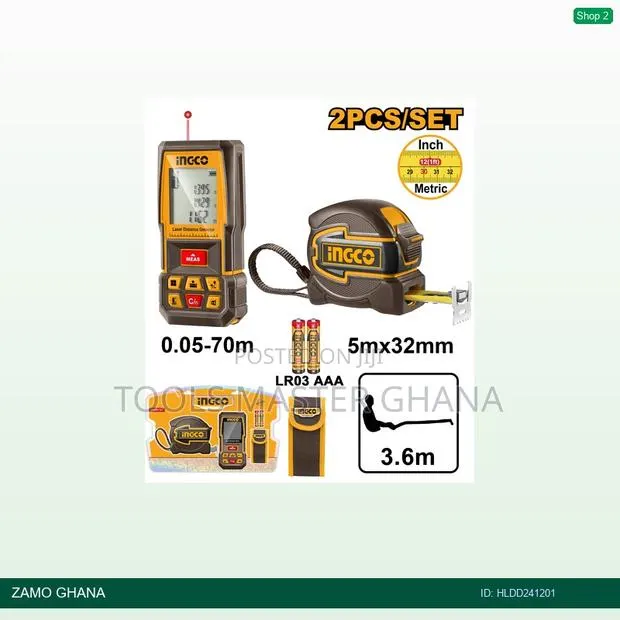 Laser Distance Detector Combo - Hldd241201 · Photo 1