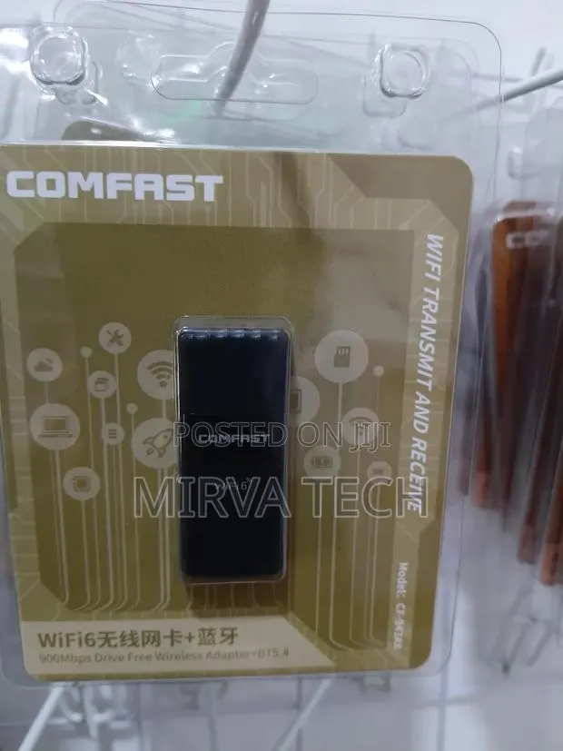 Comfast Wi-Fi + Bluetooth Wireless USB ADAPTER CF-943Ax · Photo 1