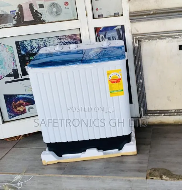 Secure Fast Nasco Twin Top Washing Machine 8kg-Nas-08-Tw · Photo 1