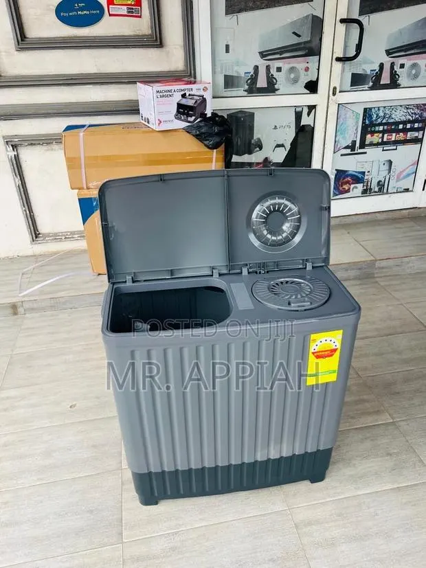 Super Affordable Nasco 10kg Spin Dry Washing Machine(Semi-Auto) · Photo 1