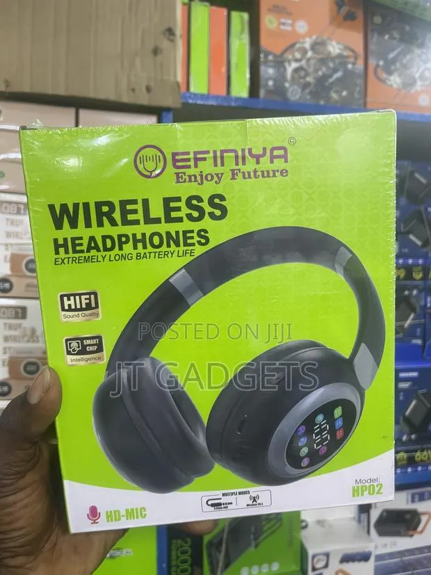 Efiniya HP02 Wireless Headphones Enjoy Your Music Without Limits! · Photo 1