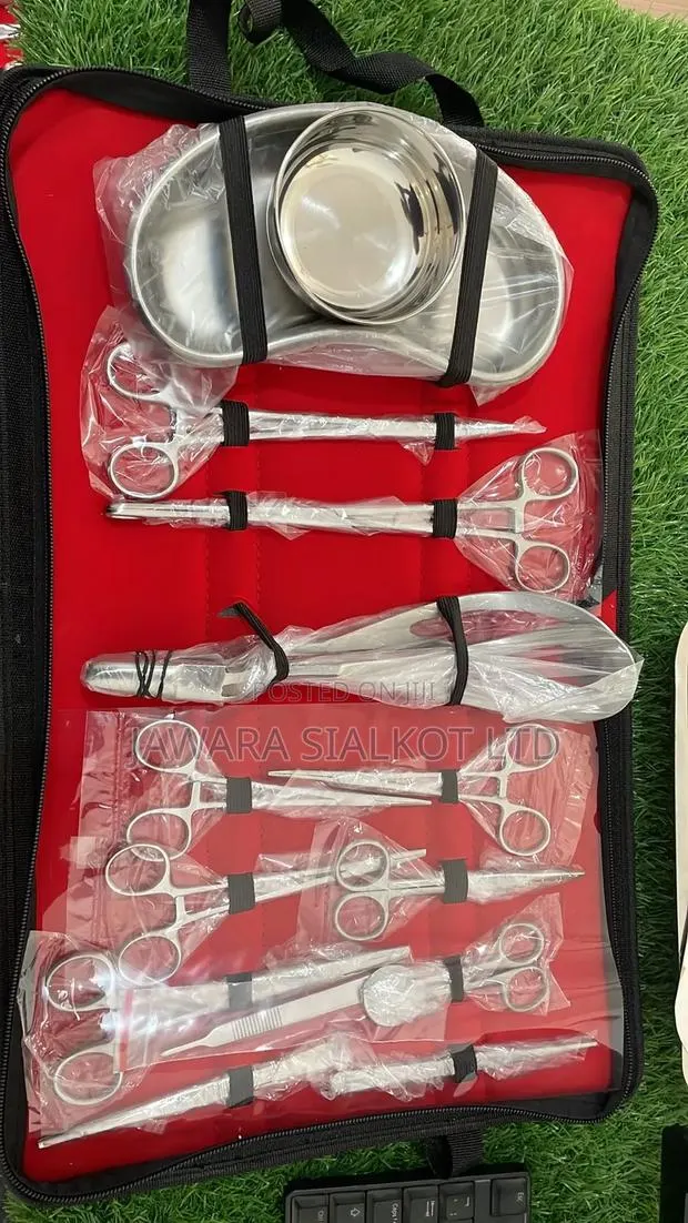 14 Pieces Delivery Set Gynacology Stainless Steel · Photo 2
