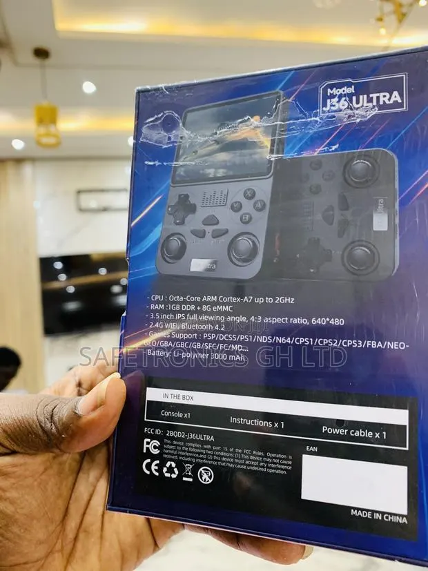 Authentic Sleek J36 Ultra All-in-One Handheld Gaming Console | 1000+ · Photo 1