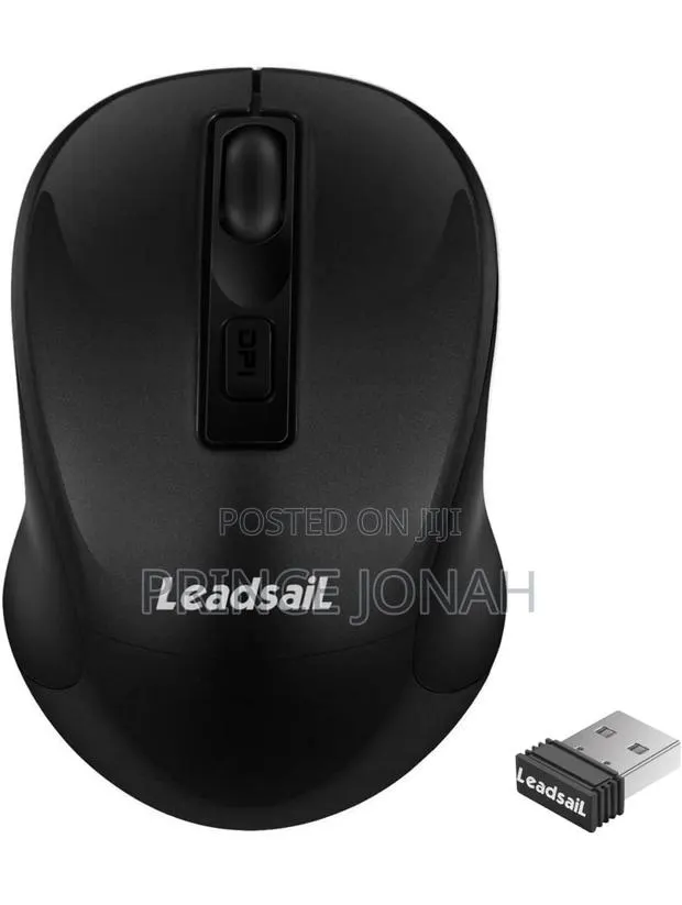 Leadsail Wireless Mouse - Lx-005 - Black · Photo 1