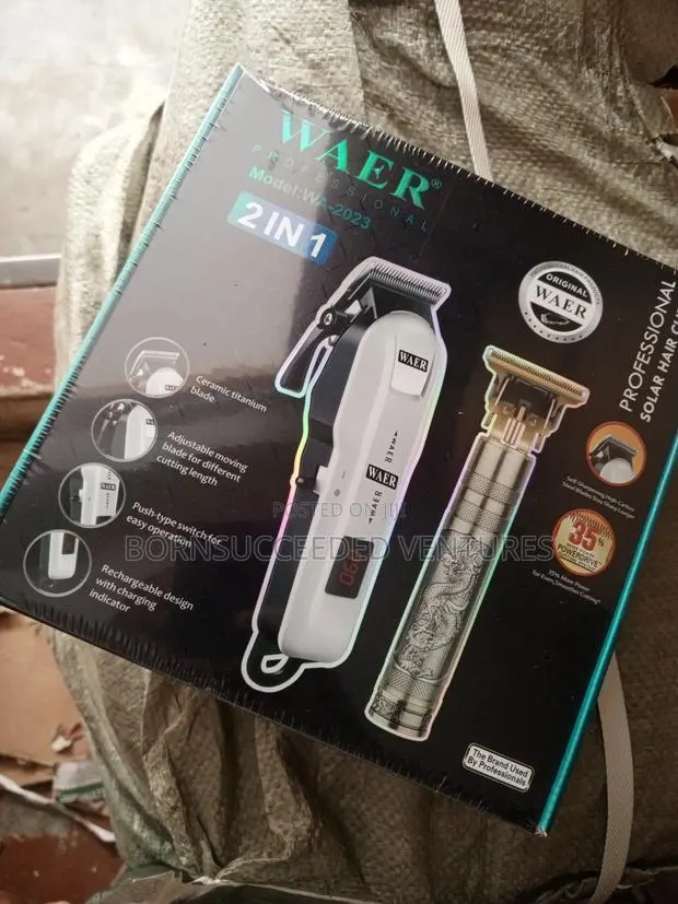 2-in-1 Professional Hair And Beard Trimmer Set · Photo 1