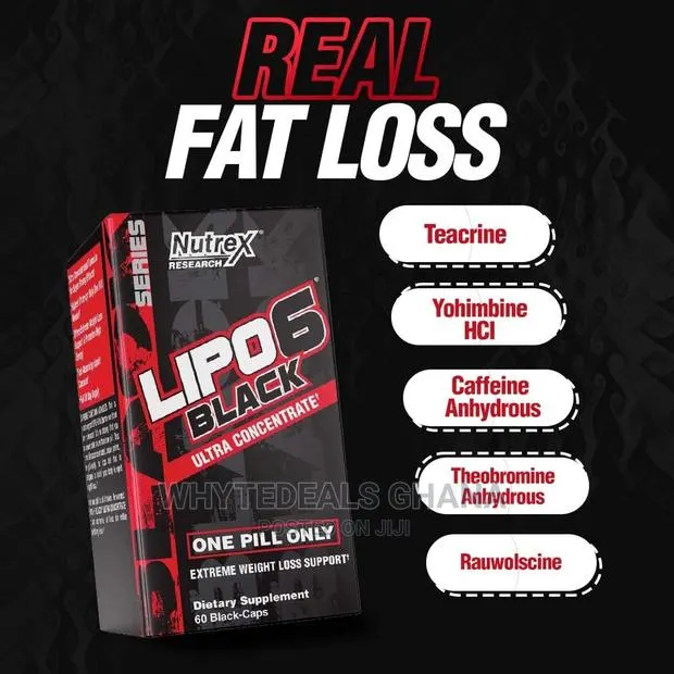 Lipo-6 Black Powerful Fat Burner-Increased Weight Loss 2023 · Photo 1