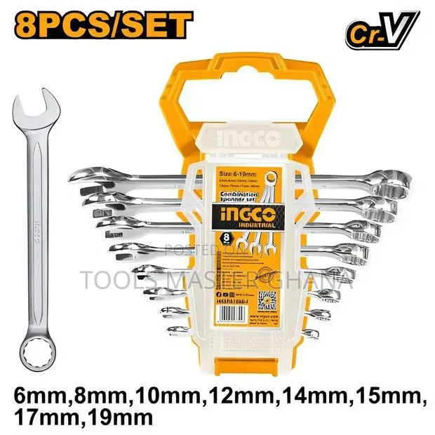 8pcs Combination Spanner Set - Hkspa1088 · Photo 1