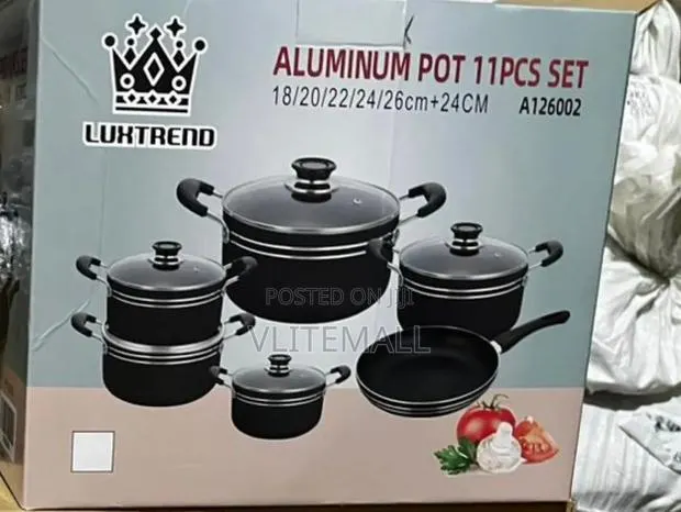 Aluminum Cooking Pot 11pcs · Photo 1