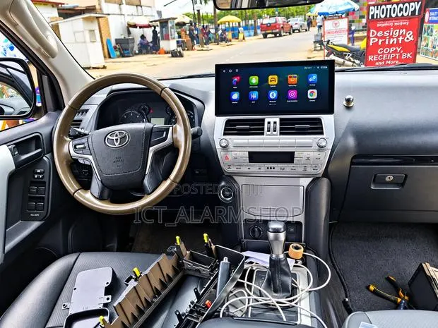 Toyota Prado 12.3inch Car Android Radio Multimedia · Photo 1