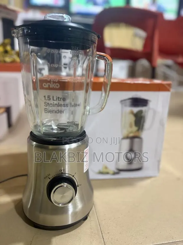 Anko 1.5 Litre Stainless Steel Blender · Photo 1