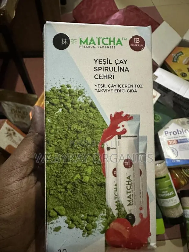 Matcha Powder + Strawberry 20satchets · Photo 1