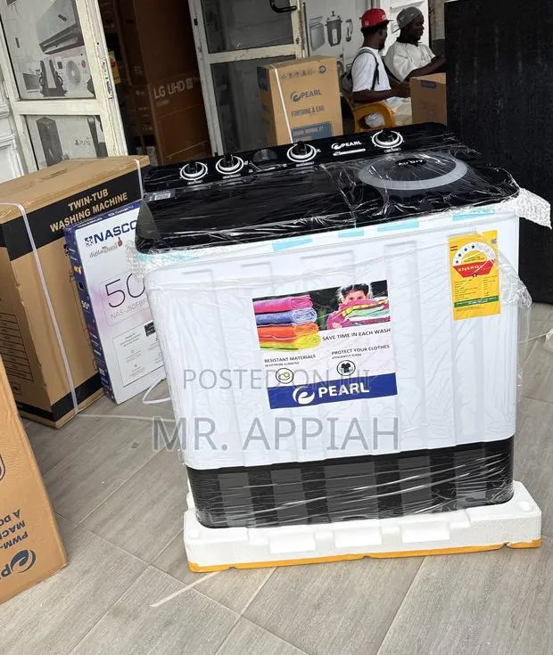Lovely Efficient Pearl 12kg Twin Tub Washing Machine(Spin Dry ). · Photo 1