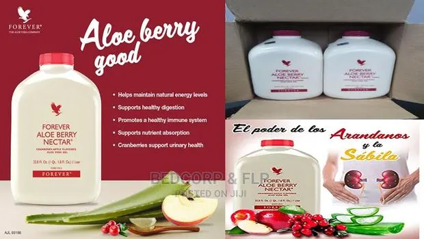 Aloe Berry Nectar | Cranberry Flavored · Photo 1