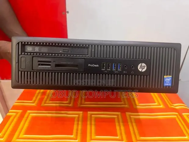 Desktop Computer HP ProDesk 600 G1 8GB Intel Core I5 HDD 500GB · Photo 1
