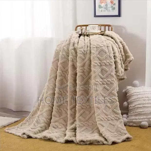 3 Pieces Beige Curtains (1 Blanket With 2 Pillowcases)Beige and Other · Photo 1