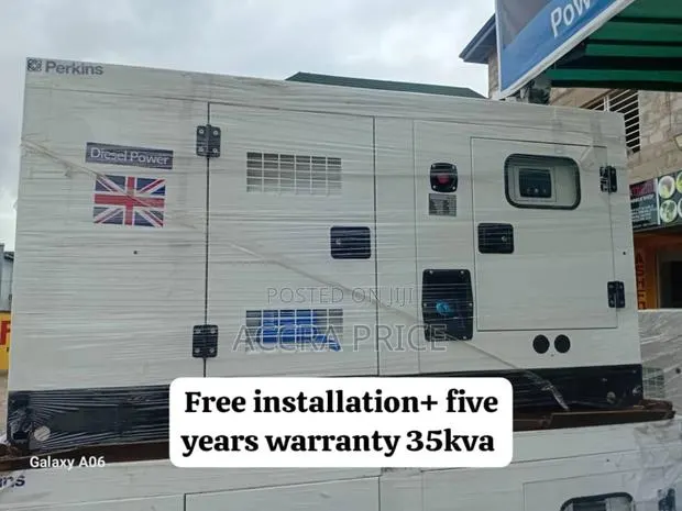 No Complaints Perkins Diesel Generator Rated 35kva 30kw · Photo 1