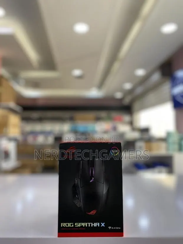 Asus Rog Spatha X Wireless Gaming Mouse Magnetic Charging St · Photo 1