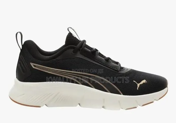 PUMA Girls Flex Lite Sneakers - Size 37 Black · Photo 1