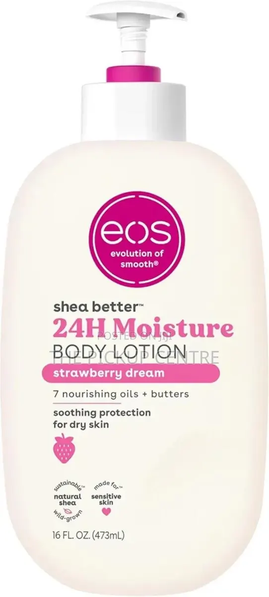 Eos Shea Better Body Lotion- Strawberry Dream 473ml · Photo 1