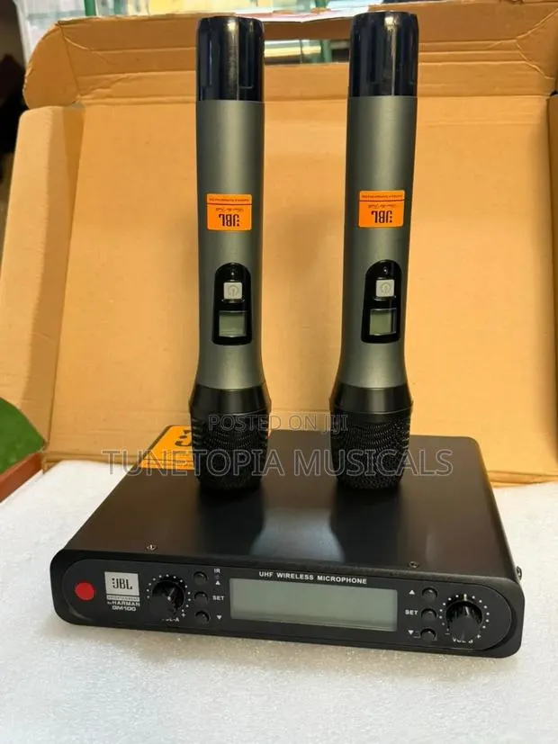 JBL Gm100 2in1 Uhf Wireless Microphone Set · Photo 1