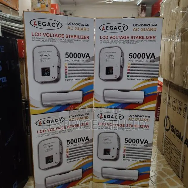 Legacy Automatic Voltage Regulator Wall Mounted Avr-5000w · Photo 1