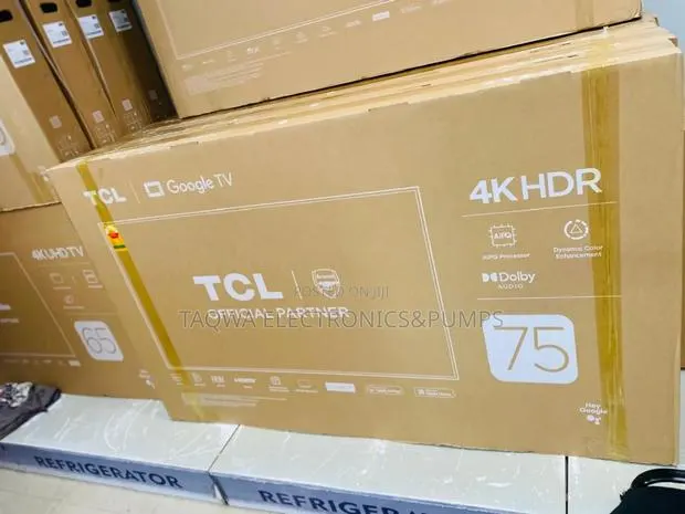 New Frameless TCL 75 Inch Smart Android · Photo 1