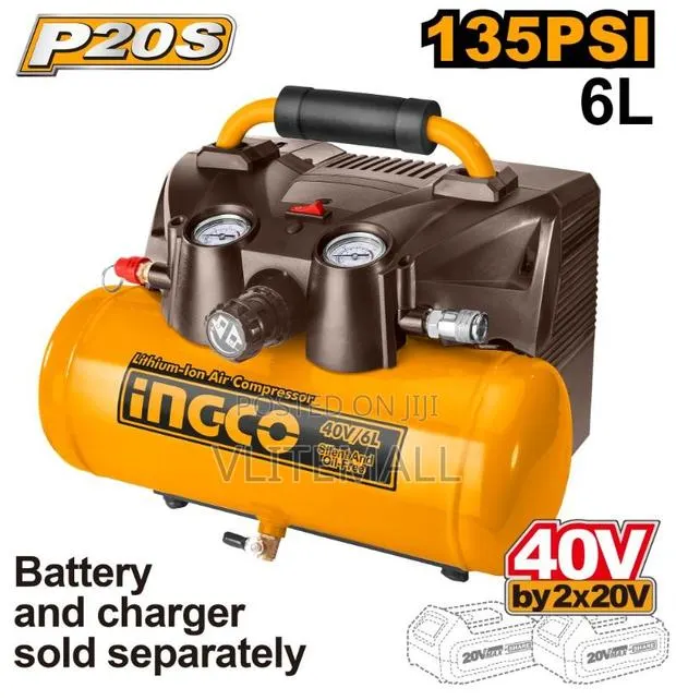 Lithium-Ion Air Compressor (40v)Lithium-Ion Cacli2003 · Photo 1