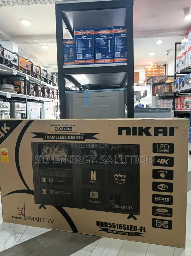 Nikai HD Smart TV -- Crystal Clear, Energy Efficient · Photo 1