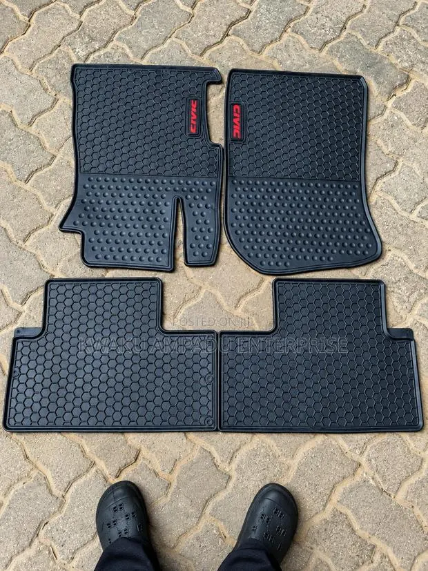 Honda Civic 3D Heavy-Duty Floor Mat - Full Set · Photo 1