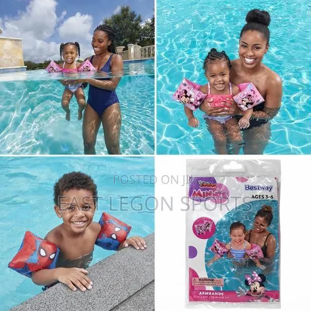 Swimming Pool Armband Girls Mini Mouse 3 to 6 · Photo 1