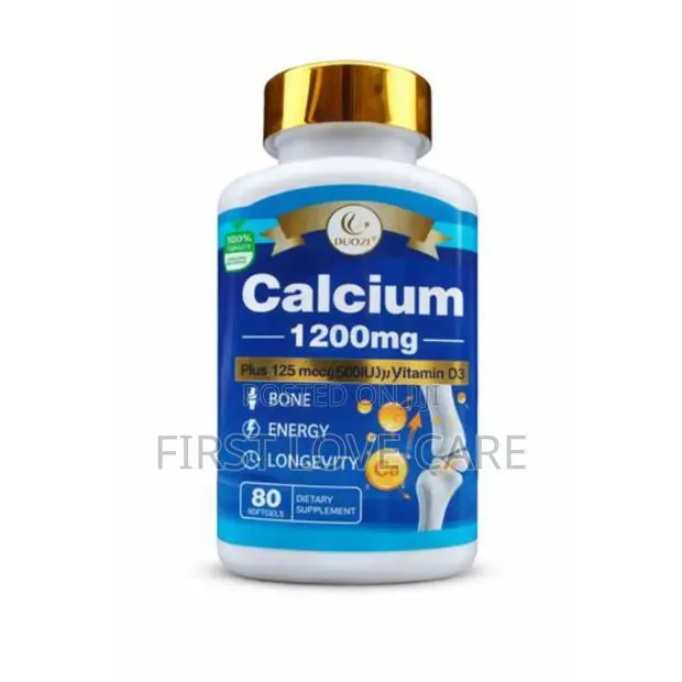 Duozi Mineral Support Formula (1200mg) + Vitamin D3 (5000 IU) – 80 Cap · Photo 1