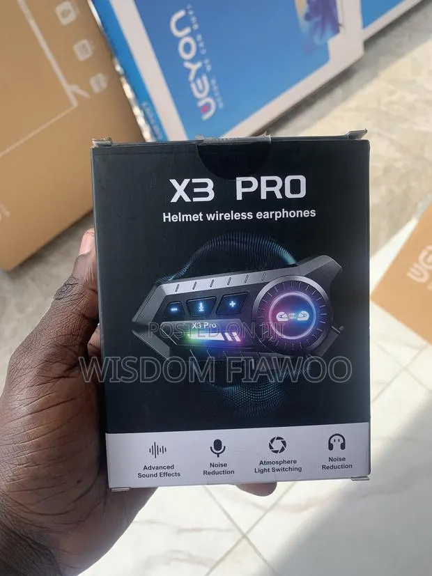 X3 Pro Wireless Helmet Earphone · Photo 1