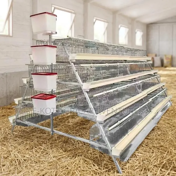 Chicken Cage a-Type 4-Tier · Photo 1