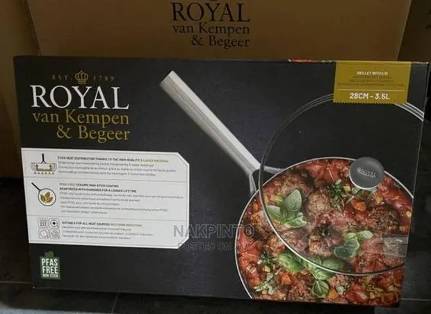 Royal Van Kempen and Begeer Pan. High Quality Frying Pan. · Photo 1
