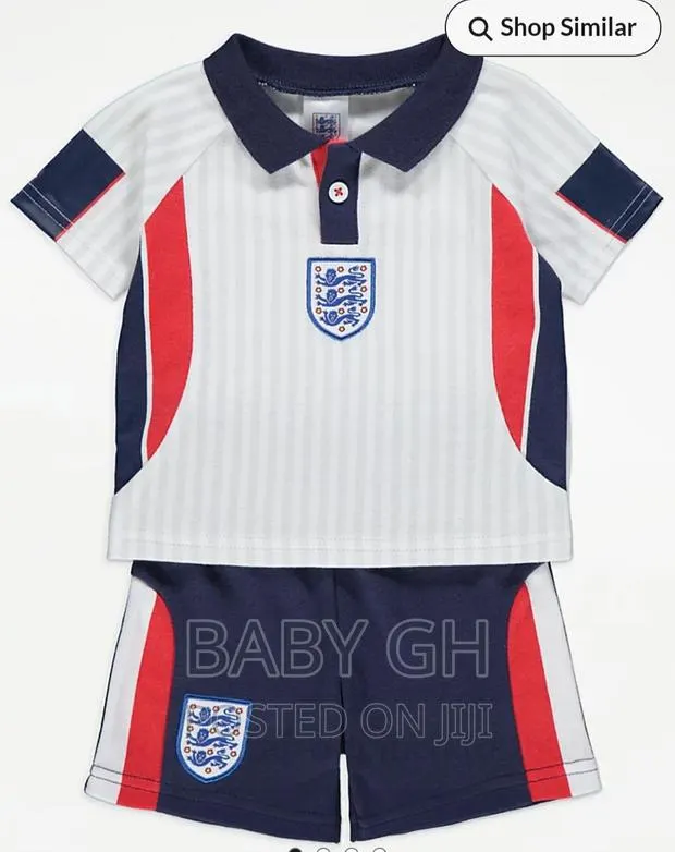 White England Football Kit for Kids · Photo 1