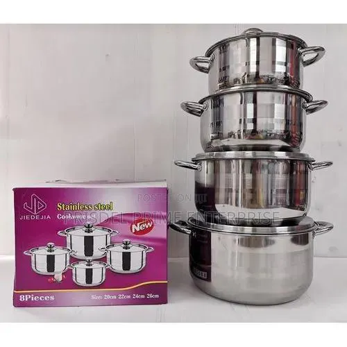 4 Pieces Stainless Steel Cooking Set · Photo 1