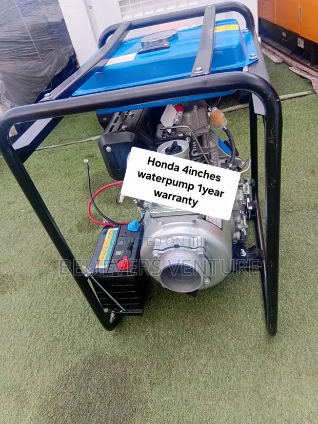 Honda 4-Inch Water Pump – Fast Pumping for Farm and Home · Photo 1