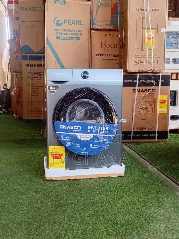 Nasco 6kg Inverter Washer — Quiet Power, Pure Care6kg · Photo 1
