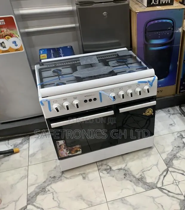 Newest Version Mediatech 60×90 White Gas Cooker · Photo 1