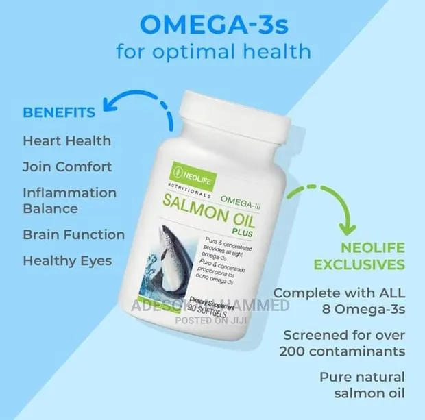 Omega-3 Salmon Oil Plus · Photo 1
