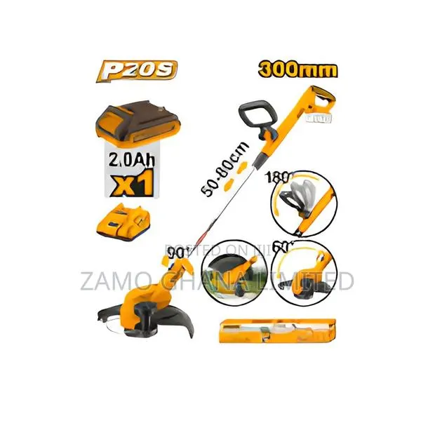 Cordless Grass Trimmer 20v + Battery - Cgtli203285 · Photo 1