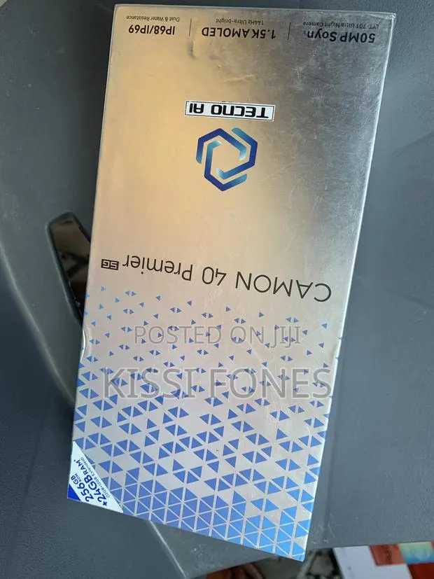 New Tecno Camon 40 Premier 5G 256 GB Gray · Photo 1