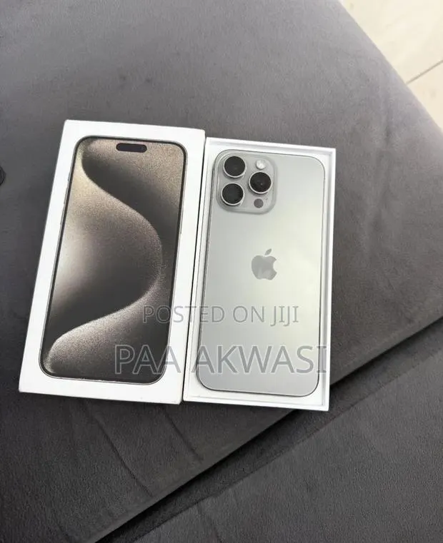 Apple iPhone 15 Pro Max 256 GB Silver · Photo 1