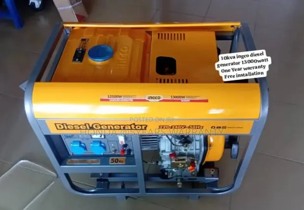Bright Energy Efficiently Ingco Diesel Generator 10kva · Photo 1