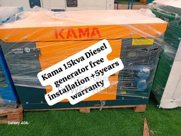 Fantastic Power Kama Diesel Generator 15kva Silent · Photo 1