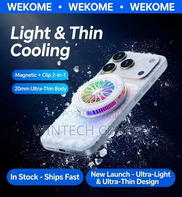 Magnetic Phone Cooler (Plus 1 Free Finger Sleeve) · Photo 1