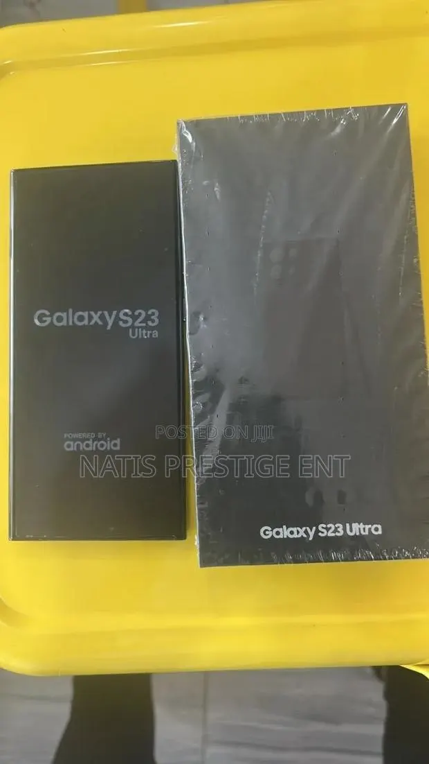 New Samsung Galaxy S23 Ultra 256 GB Black · Photo 1